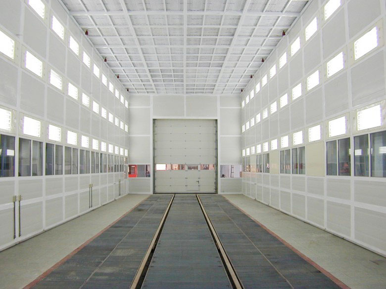 大型機械噴烤漆房設(shè)備